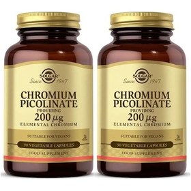 Resim Solgar Chromium Picolinate 90 Kapsül 2'li 