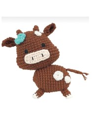 Resim ZUMRANKA HELLO ADORABLE 2'li Amigurumi Örgü Kiti Başlangıç Seti Kendin Yap Tasarım 