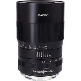 Resim 7artisans 60mm F2.8 Macro APS-C Lens Canon (EOS-R Mount) 