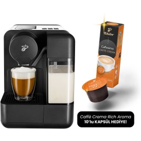 Resim Tchibo Cafissimo Milk Kapsüllü Kahve Makinesi Beyaz (10'lu kapsül hediye) 