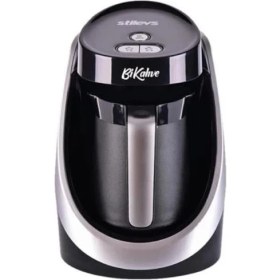 Resim Bikahve Otomatik Türk Kahvesi Makinesi - Gümüş 