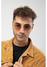 Resim Beşgen Model Metal Çerçeve Erkek Güneş Gözlüğü 