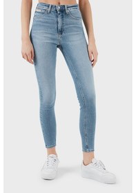 Resim Calvin Klein Bayan Kot Pantolon J20j224486 1aa Açık Mavi Açık Mavi 