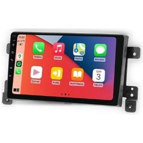 Resim Suziki Grand Vitara 2007-2011 8gb Ram 64gb Hafıza 8 Çekirdek Carplay Kamera Android Multimedya 9" 
