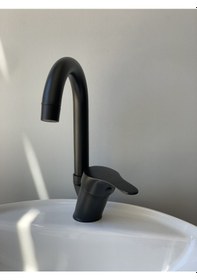 Resim Armour Armatür Siyah Banyo Batarya Seti 