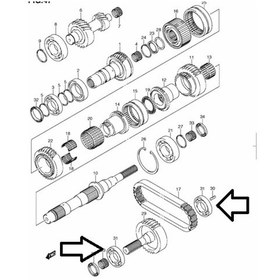 Resim Suzuki Grand Vitara 98-05 Arazi Şanzıman Rulmanı Diğer 