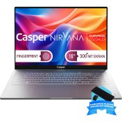 Resim Casper Nirvana S200 300NIT İ7-13620H 16GB Ddr5 Ram 1tb SSD Windows 11 Pro Taşınabilir Bilgisayar S200.1362-BF00R-G-F-D200 