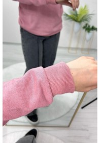 Resim Orwa Official İçi Polarlı İki İplik Şardonlu Sweatshirt - Pembe-pembe Pembe 