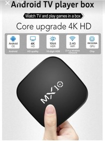 Resim JUNGLEE 4k Ultra Hd Android Tv Box Mx10 Ram:1gb Rom:8gb Android Media Player 