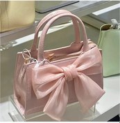 Resim Macroupta Kadın Moda Küçük Kare Omuz Çantası - Yaz Pembe Debriyaj Koltukaltı Çanta Turuncu 