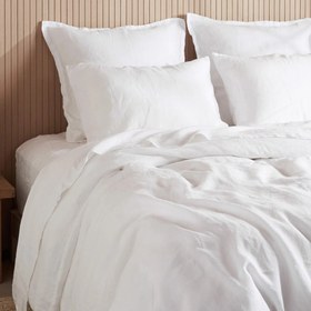Resim Allure Müslin Pamuk Nevresim Takımı Beyaz - Super King Size 260x240 cm 