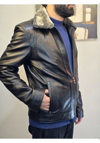 Resim Always Leather En Model Usta İşi Özel Dikim Hakiki Deri 1803340036 Siyah 