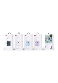 Resim Pr235 22.5w Usb-c Type-c Lightning Kablolu 10000 Mah Led Ekranlı Powerbank Şarj Aleti Lila 