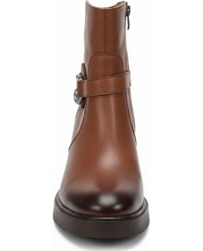 Resim Taba Kadın Hakiki Deri Topuklu Bot 039.511 Taba 