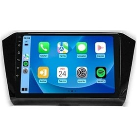 Resim Volkswagen Passat B8 2015-2022 8gb Ram 128gb Hafıza 8 Çekirdek Carplay Kamera Android Multimedya 9" 