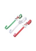 Resim Mufunye Paket Noel Kapı Üstü Askıları Giysiler İçin Sağlam Metal Kapı Askısı Anahtarlar Şapkalar Havlular Çantalar Asmak İçin Kapı Askıları 