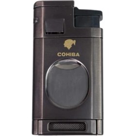 Resim Cohiba 3 Torch Pürmüz Gunmetal Puro Çakmağı 