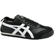 Resim Tayger E-3222 Unisex Deri Sneaker Spor Ayakkabı Siyah / Beyaz Beyaz 
