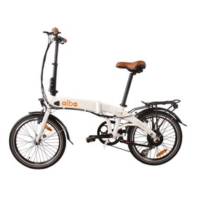 Resim Alba Fold 2 Elektrikli Katlanır Bisiklet (Beyaz) 