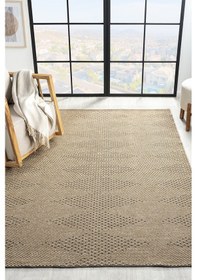 Resim Cozy Wool Kahve Halı Salon Oturma Odası Çocuk Odası Yatak Odası Halısı 711 Kahve 