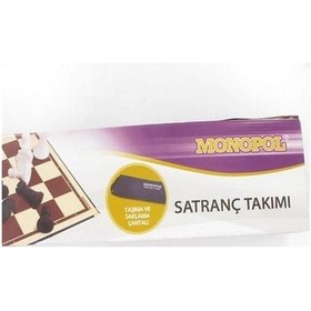 Resim Hobi Monopol Çantalı Satranç Takımı 