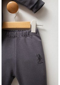 Resim U.s. Polo Assn Erkek Bebek Antrasit Takım Antrasit 