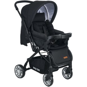 Resim Baby Enzo Step25 Çift Yönlü Bebek Arabası Siyah 