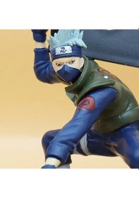 Resim Naruto Hatake Kakashi Broadsword Squat Anime Aksiyon Figürü 