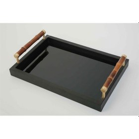 Resim Vitale Joy Bambu Saplı Siyah Tepsi 25 38 3 Cm Ak.kv0116 Diğer 