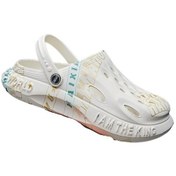 Resim Snapbuy Crocs Kamuflajıyla Plaj Gezisi Beyaz 