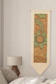 Resim William Morisse Duvar Halısı, Sanat Serisi Dekor, 100cm Kanvas Flama Askılı Duvar Örtüsü NO:670 - Renkli - 5 / 30 x 100 