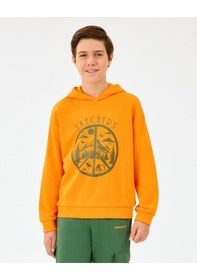 Resim Skechers B Lw Fleece Sweatshirt Büyük Erkek Çocuk Turuncu Sweatshirt Sk2520089-0341 Turuncu 