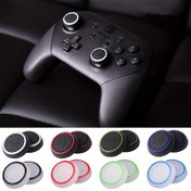 Resim Controller Thumb Silicone Stick Grip Cap Cover For PS3 PS4 PS5 XBOX One/360/series X Switch Pro Controllers Game Accessories 