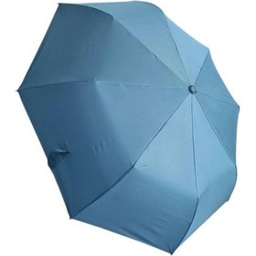 Resim Nessiworld Tk-06 Katlanır Yarı Otomatik Lacivert Şemsiye Çok Renkli 