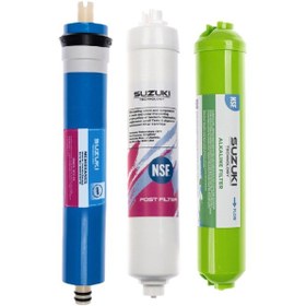 Resim 12 Inç Kapalı Kasa Su Arıtma Cihazı Tam Set 6 Filtre Alkali Filtre Ilaveli 
