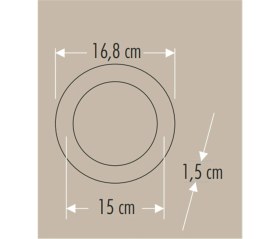 Resim Cata CT-5147 12W 3000K Günışığı Yuvarlak Slim LED Panel 