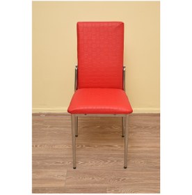 Resim Bengimobilya Sandalye Gözde Model Metal Transmisyon Nikelaj Kırmızı Renk Kumaş (313625088) 