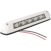 Resim Beyaz Led Tente Sundurma Işık Rv Van Römork Dış Lamba Karavan İç Duvar Lambaları 12v/24v 