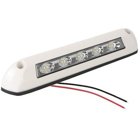 Resim Beyaz Led Tente Sundurma Işık Rv Van Römork Dış Lamba Karavan İç Duvar Lambaları 12v/24v 