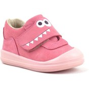 Resim Rakerplus Hakiki Deri Pembe Yüksek Bilekli Bebek Ayakkabı Pembe 