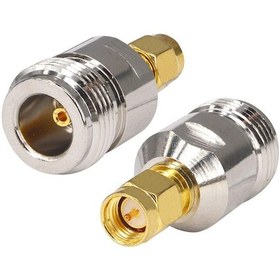 Resim Sma Erkek - N Dişi Çevirici Adaptör Rf Konnektör Smnf 
