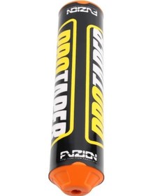 Resim Dream011 9.5" Motosiklet Dirt Pit Bike Handlebar Koruyucu Turuncu Esnek Tutma Pedi 