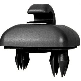 Resim Jeemson Audi A1/a3/a4/a5/a6/q3/q5/tt/s/rs Serisi Güneş Visörü Kilitli Tutucu Abs Plastik Siyah Montaj Demiri 