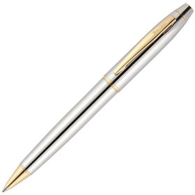Resim Scrikss Tükenmez Kalem Kutulu Gold Krom 35 
