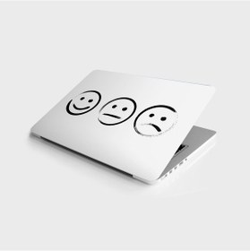 Resim Laptop Sticker Bilgisayar Notebook Pc Kaplama Etiketi Smile Emoti 