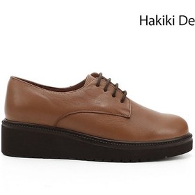 Resim Gönderi R Kadın Taba Antik Bağcıklı Dolgu Taban Hakiki Deri Ayakkabı Gdza13424282 Taba 