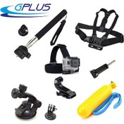 Resim Sjcam Sj4000 Aksiyon Kamera 9 Parça Aksesuar Başlangıç Set St009 