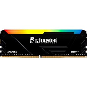 Resim Kıngston Beast, Kf436c18bb2a/16tr, 16gb, 3600mhz, Ddr4, Cl18, Rgb, Desktop Gaming Ram Soğutuculu 