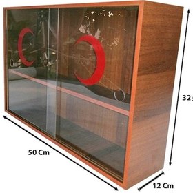 Resim Selena Ecza Dolabı Ceviz 