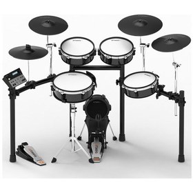 Resim Artesia Legacy A250-bms Black Metallic Stripe Dijital Davul Seti 